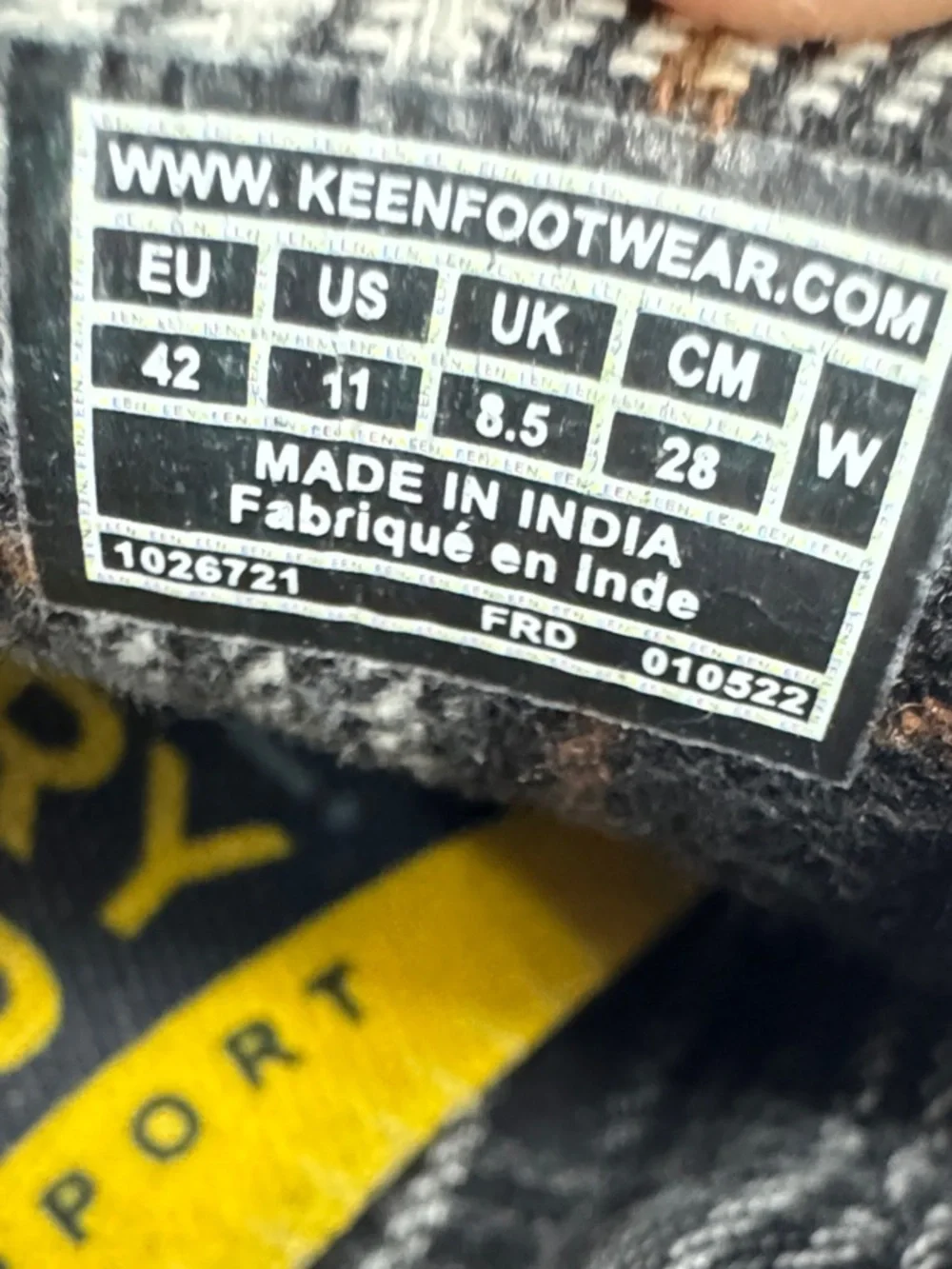Keen Womens Kaci III Gray Leather Flannel Low-top Slip-on Shoes Loafers, sz 11 - Picture 8 of 15